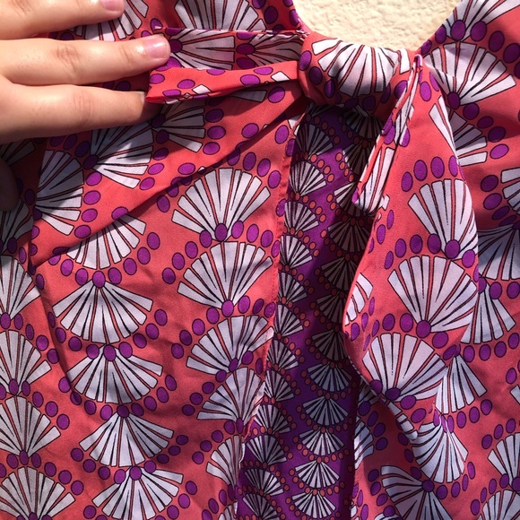 pink and purple tank with bow - Picture 4 of 5